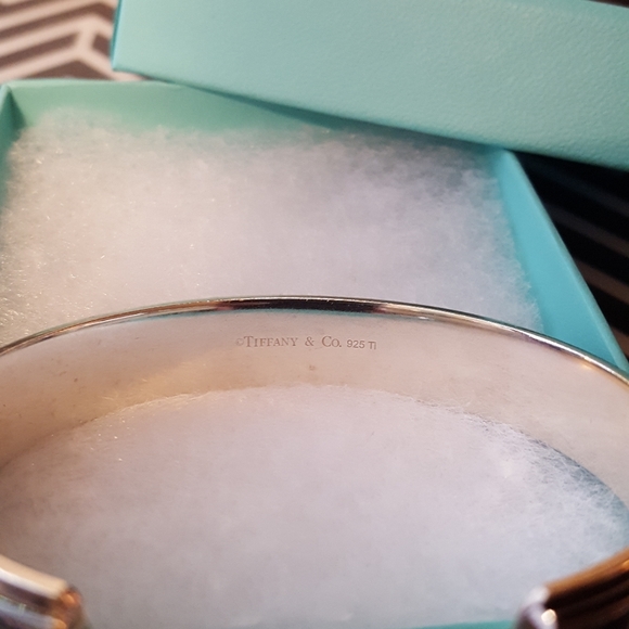 Tiffany & Co. Titanium and Sterling Silver Bracelet & Pendant. 100% Authentic!! - Picture 6 of 10